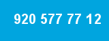 920 577 77 12 920 577 77 12